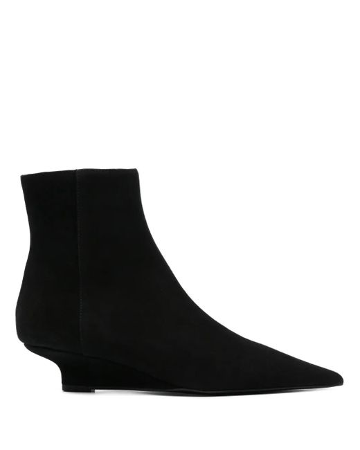 Totême  Black Pointed Toe Boot