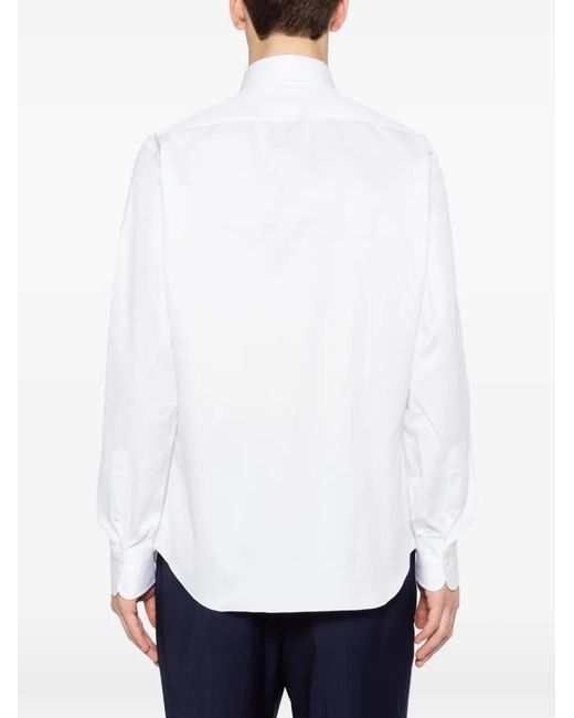 Alessandro Gherardi White Buttoned Shirt for men