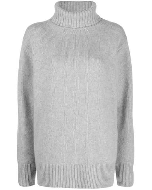 JOSEPH Roll neck Cashmere Jumper in Grey Lyst Canada