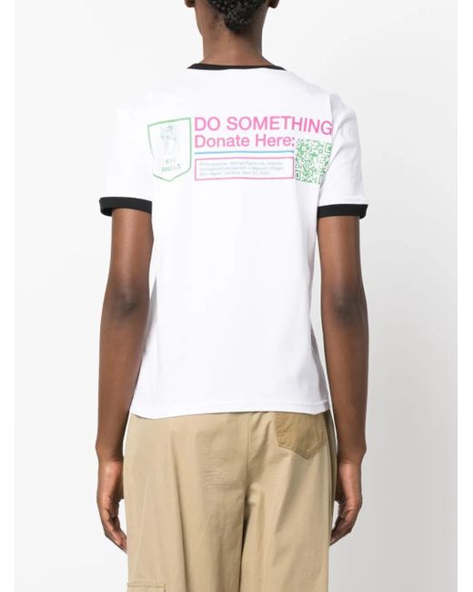 Camiseta Estampada Cormio de color White