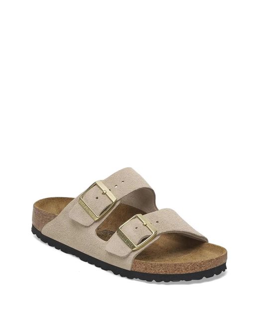 Birkenstock White Sandales Arizona À Boucles