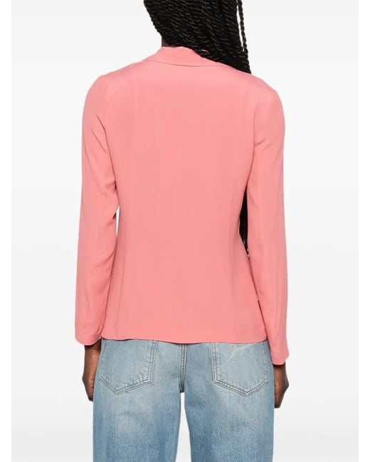 Carla G Pink Button-Fastening Shirt