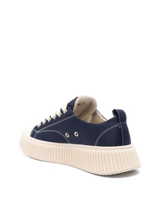 Rhun Blue Treble Sneakers for men