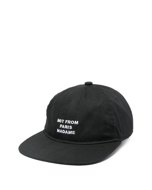 Drole de Monsieur Black La Casquette Slogan Baseball Cap for men