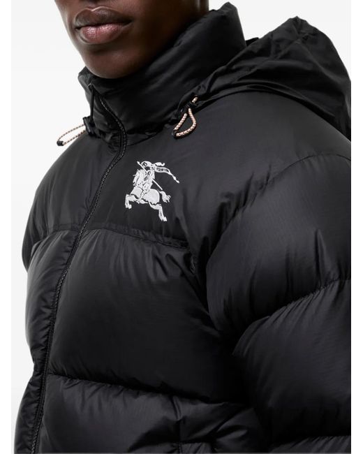Burberry Black Highlands Puffer Jacket for men