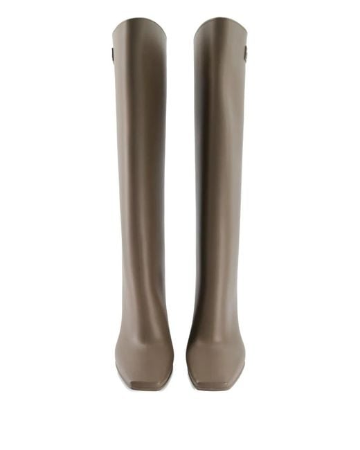 Coperni Brown Bridge Square-Toe Boots