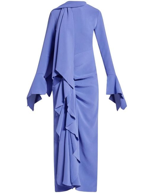 Solace London Blue The Nella Maxi Dress