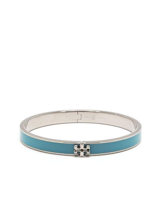Tory Burch Kira Enamel 7mm Bracelet in Silver (Metallic) Lyst Australia