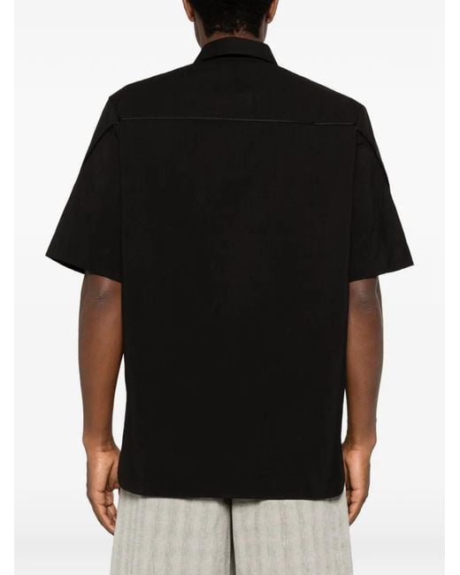 Camicia Con Zip di Givenchy in Black da Uomo