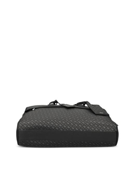 Boss Black Porte-Documents À Logo Emé À Chaud for men