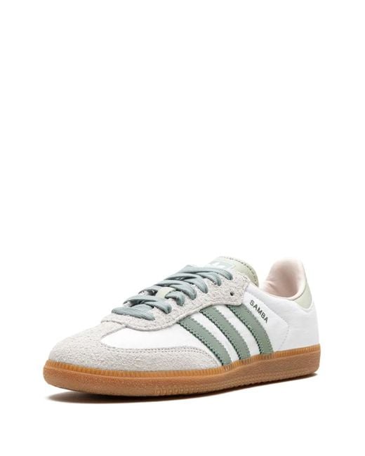 Adidas White Samba Sneakers