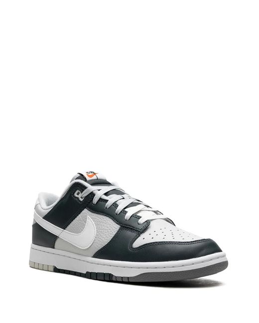 Nike White Dunk Low Retro Prm "Split