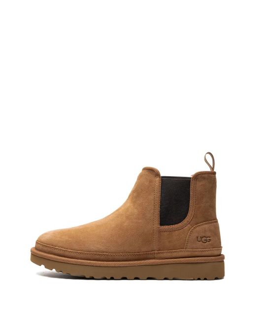 Ugg Brown Slip-On Chelsea Boots for men