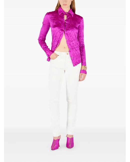 Roberto Cavalli Pink Shirts