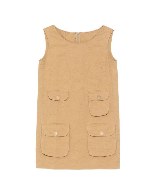 JNBY Natural Robe À Broderie Florale