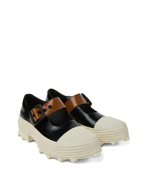CAMPERLAB Traktori Loafers Met Plateauzool En Gesp in het Black