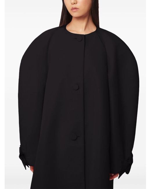 Nina Ricci Black Opera Oversize Coat