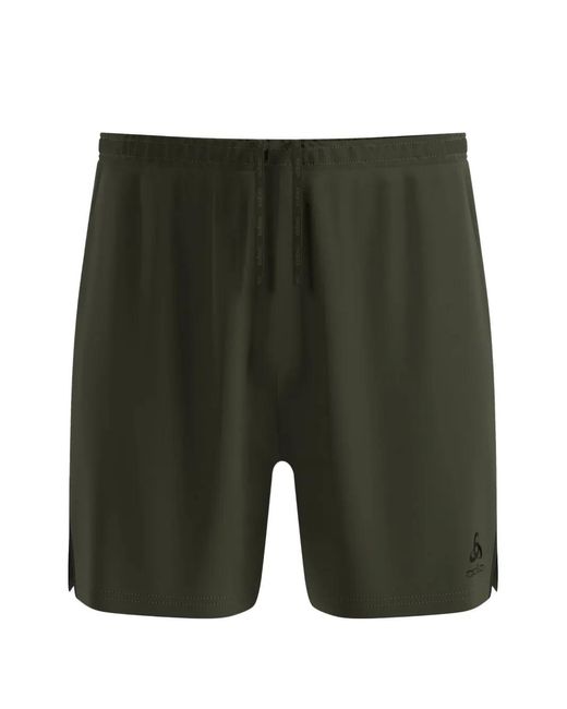 Odlo Shorts Met Logoprint in het Green voor heren