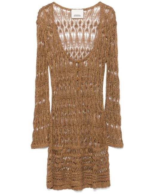 Isabel Marant Pia ミニドレス Natural