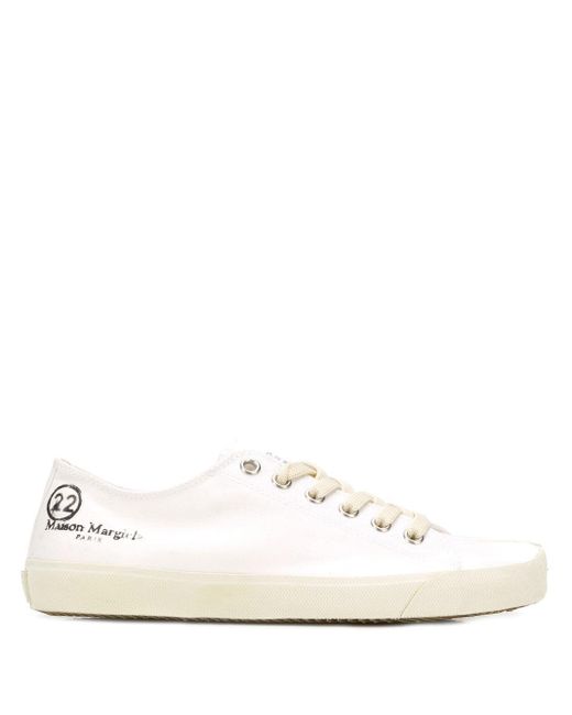 Maison Margiela Rubber Tabi Low-top Sneakers in White for Men - Save 50 ...
