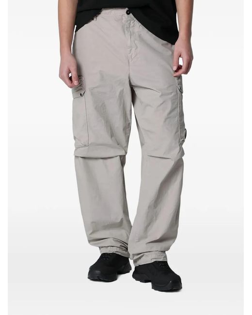 C P Company Gray Cargo Pants for men