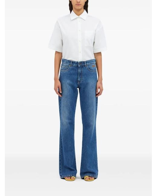 MSGM Blue Jeans