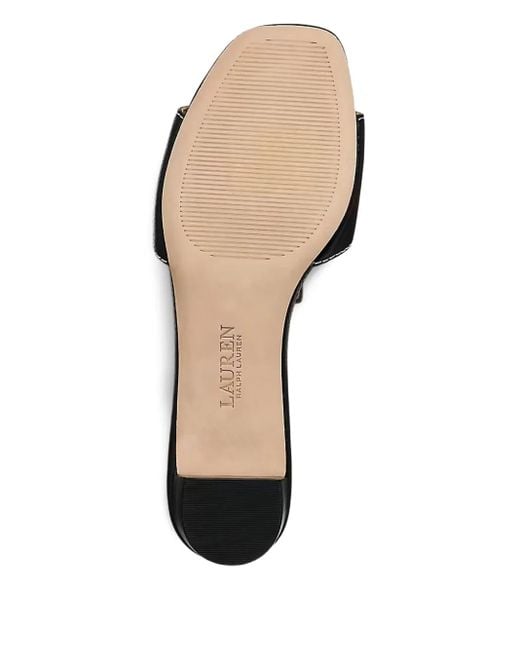 Ralph Lauren Black 25Mm Fae Sandals