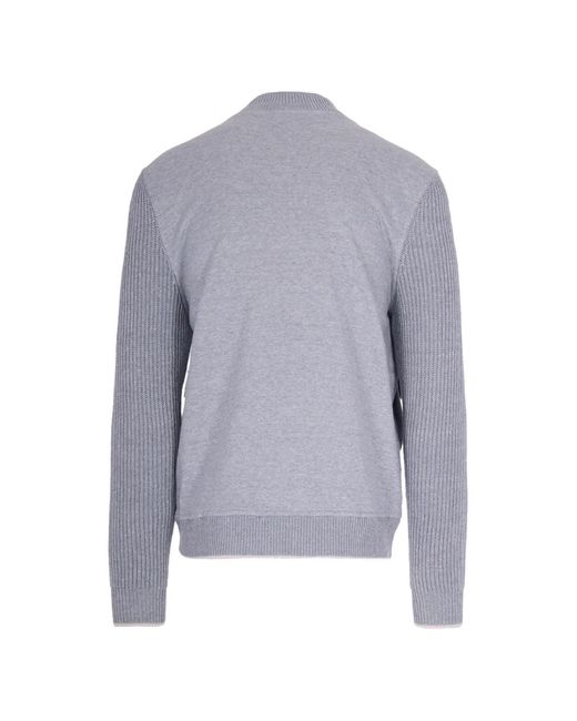 Eleventy Blue Flap-Pocket Jacket for men