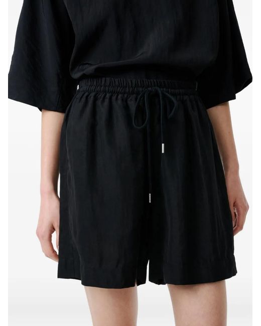 Studio Nicholson Black Karya Elasticated Shorts
