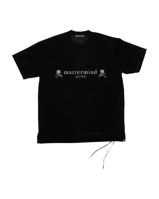 Mastermind Japan T-Shirt Met Doodskopprint in het Black voor heren