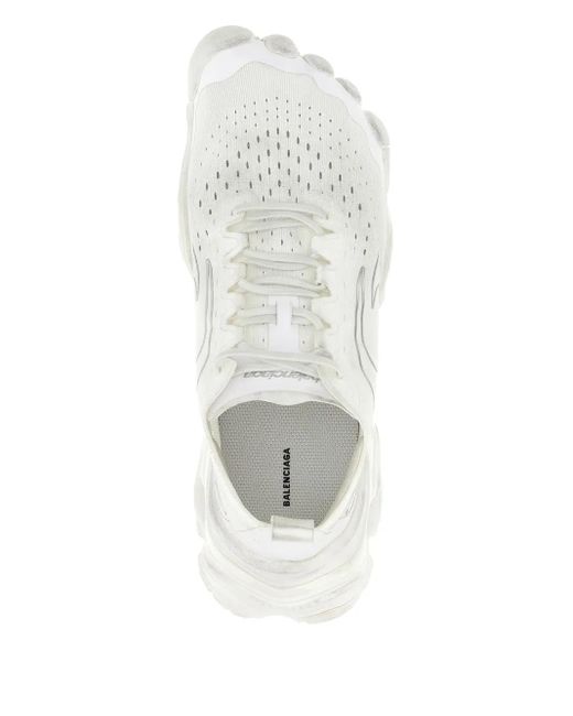 Balenciaga White Anatomic Runner Slip-On Sneakers for men