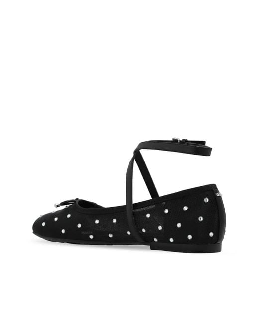 MICHAEL Michael Kors Black Ballet Flats