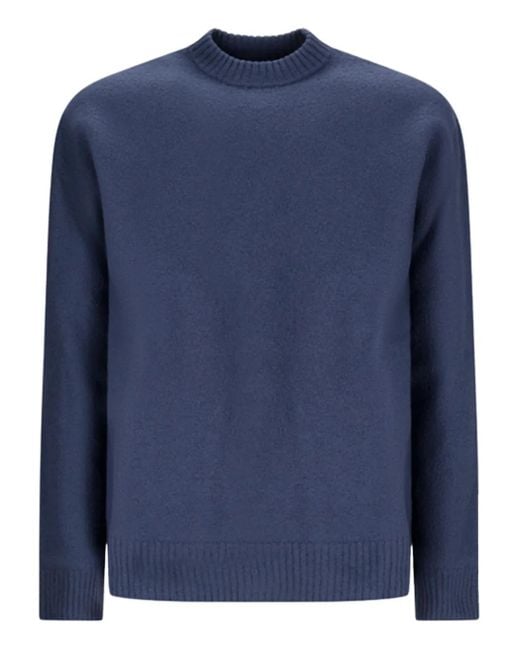 メンズ Jil Sander クルーネック セーター Blue