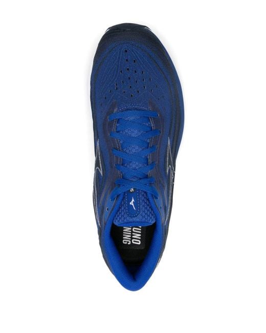 Mizuno Wave Skyrise 5 Sneakers in het Blue voor heren