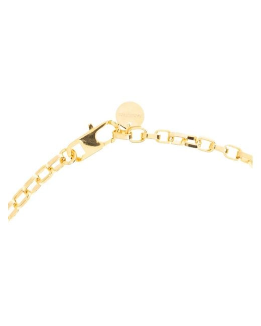 DSquared² White Chain Pendant Necklace