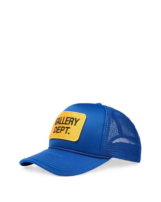GALLERY DEPT. Blue Logo-Patch Cap