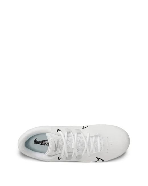Nike Gray Hyperdiamond 4 Pro Softball Cleats