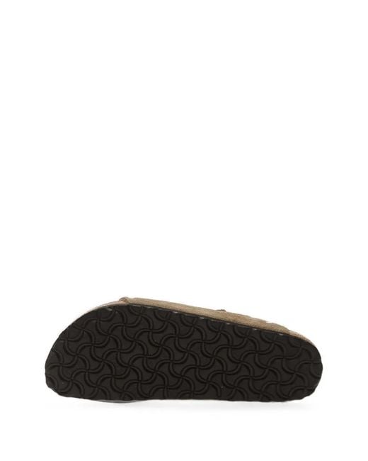 Birkenstock Brown Arizona Rivet Stud-Embellished Sandals