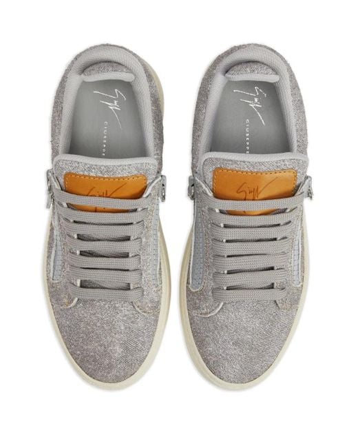 Giuseppe Zanotti Gray Gz94 Sneakers