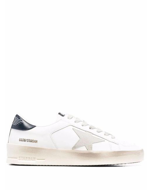 Golden Goose Deluxe Brand White Stardan Sneakers