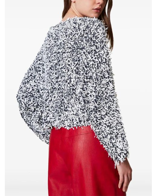 Twinset Blue Chunky-Knit Sweater