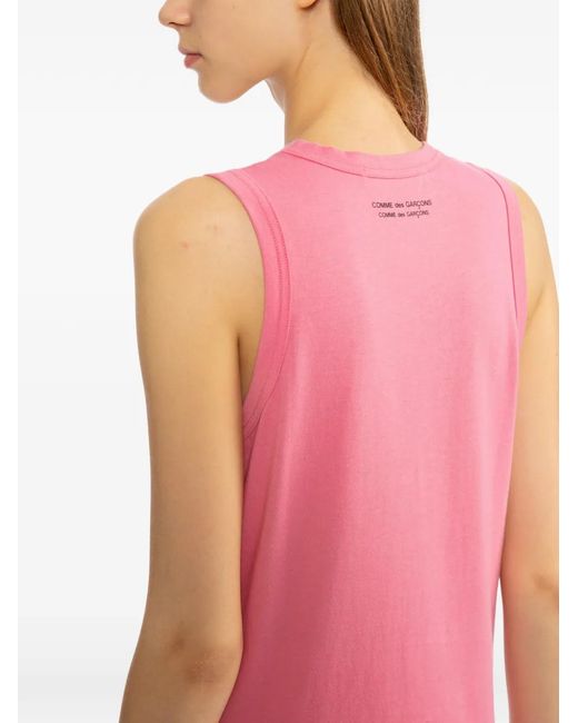 Comme des Garçons Pink Cotton Vest