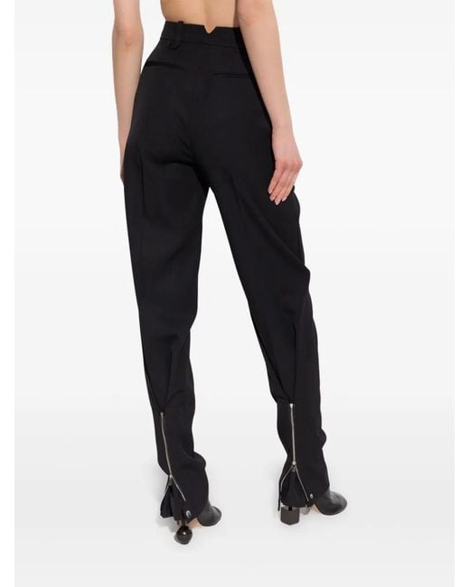 Jacquemus Blue Pleated Trousers