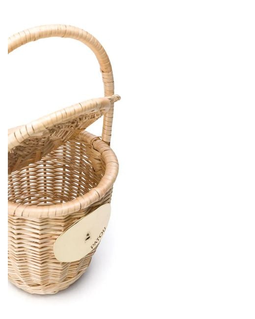 BORSA SECCHIELLO VIMINI di Patou in Natural