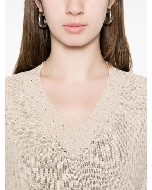Antonelli White V-Neck T-Shirt