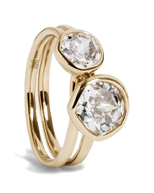 Monica Vinader White Mv Siren Solitaire Diamond Ring