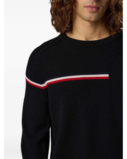 Rossignol Black Odysseus Crew-Neck Sweater for men