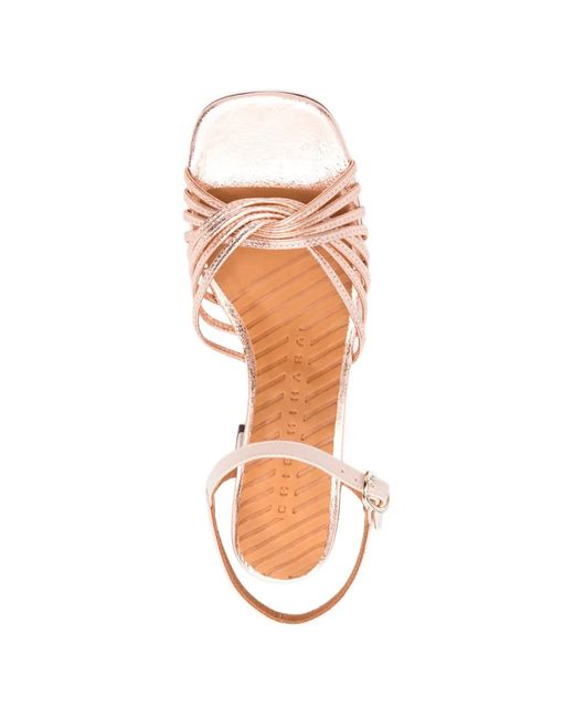 Chie Mihara Pink Leske Strappy Sandals