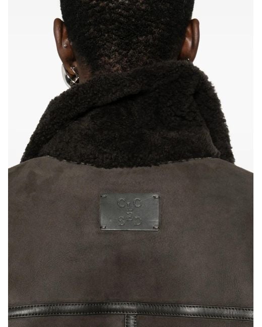 Closed Black Reversible Coat