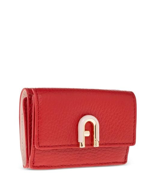 Furla Red Idea Small Wallet